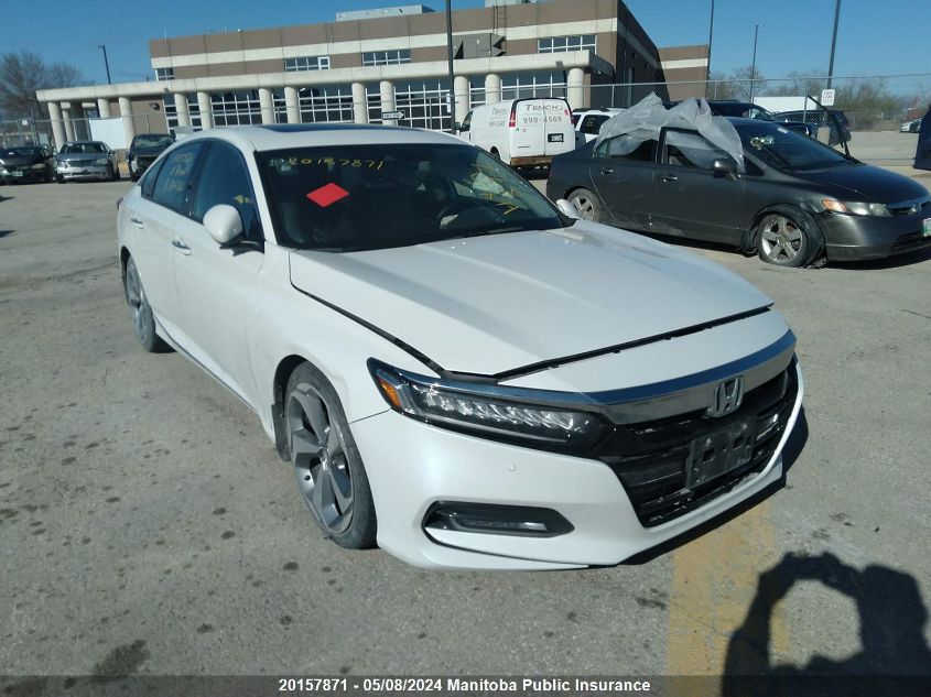 2018 Honda Accord Ex-L VIN: 1HGCV1F99JA802716 Lot: 20157871