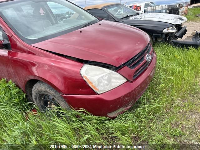 2007 Kia Sedona Lx VIN: KNDMB233176157279 Lot: 20157905