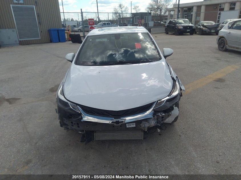 2019 Chevrolet Cruze Lt Turbo VIN: 1G1BE5SM0K7117684 Lot: 20157911