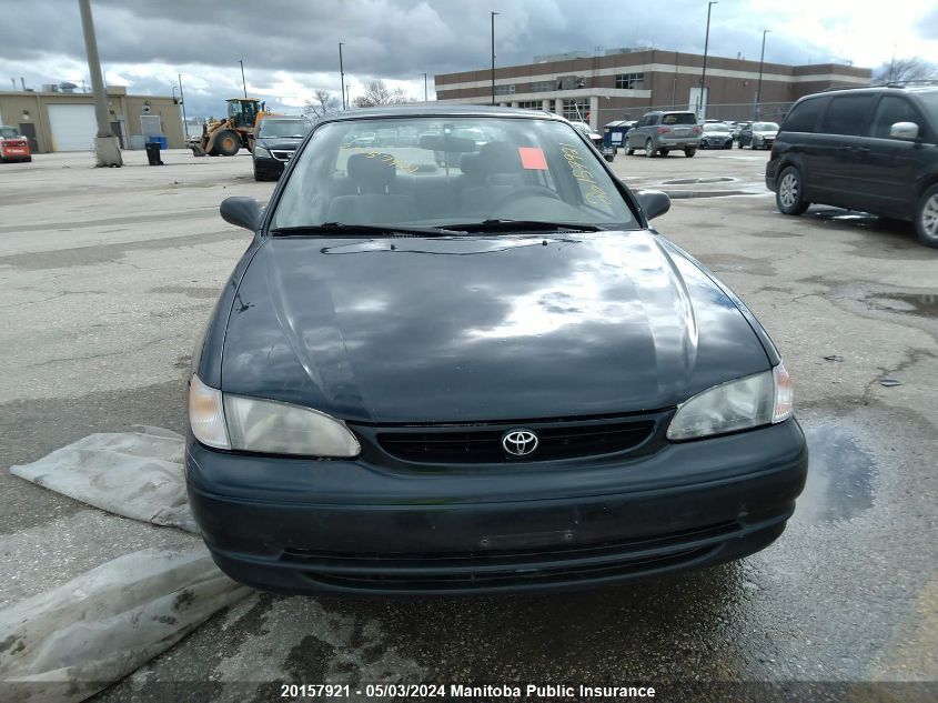 1999 Toyota Corolla Ce VIN: 2T1BR12E4XC758176 Lot: 20157921