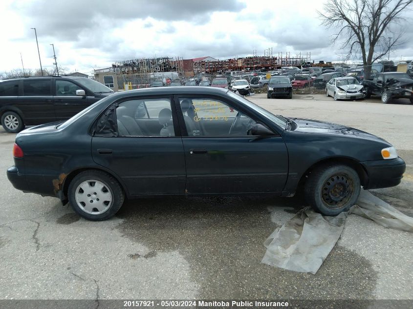 1999 Toyota Corolla Ce VIN: 2T1BR12E4XC758176 Lot: 20157921