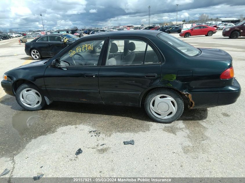 1999 Toyota Corolla Ce VIN: 2T1BR12E4XC758176 Lot: 20157921