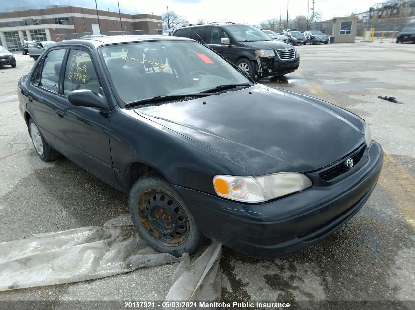 1999 Toyota Corolla Ce VIN: 2T1BR12E4XC758176 Lot: 20157921