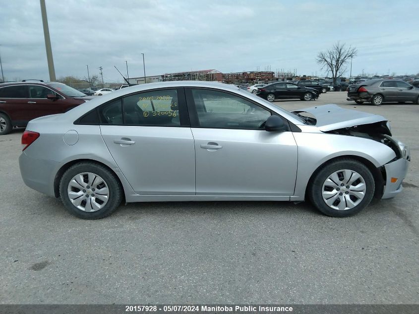 2014 Chevrolet Cruze Ls VIN: 1G1PL5SH7E7320056 Lot: 20157928