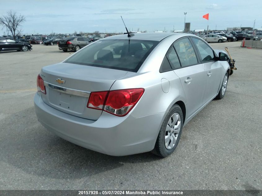 2014 Chevrolet Cruze Ls VIN: 1G1PL5SH7E7320056 Lot: 20157928