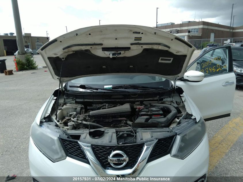 2014 Nissan Rogue Sv VIN: 5N1AT2MV7EC815407 Lot: 20157931