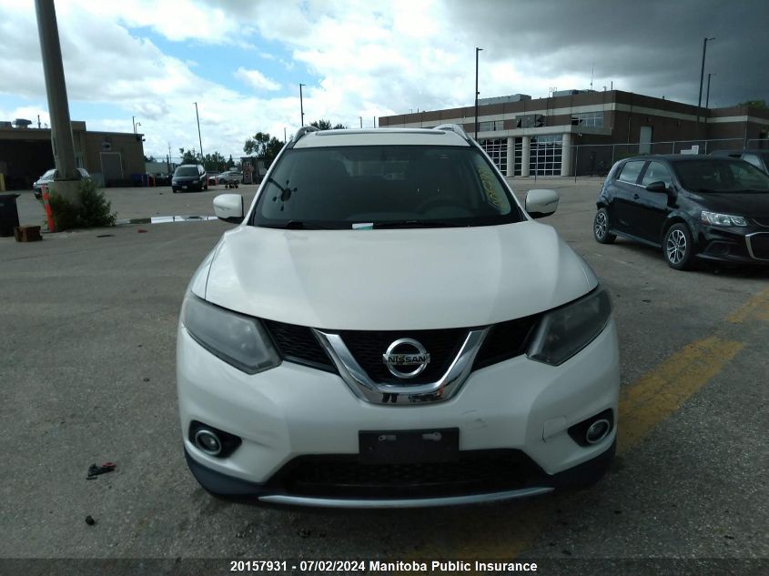 2014 Nissan Rogue Sv VIN: 5N1AT2MV7EC815407 Lot: 20157931