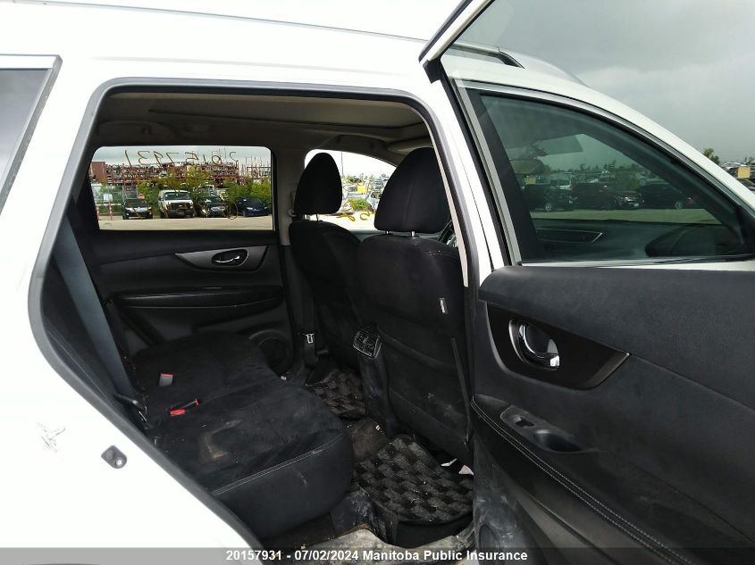 2014 Nissan Rogue Sv VIN: 5N1AT2MV7EC815407 Lot: 20157931