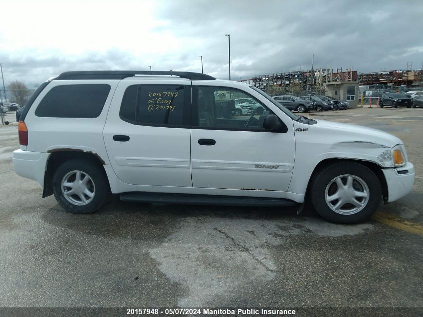 2005 GMC Envoy Xl Sle VIN: 1GKET16S256201791 Lot: 20157948