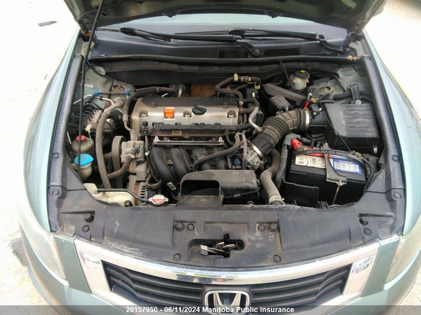 2009 Honda Accord Lx VIN: 1HGCP26389A805954 Lot: 20157950