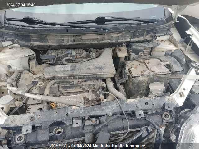 2016 Nissan Rogue Sv VIN: 5N1AT2MV3GC816380 Lot: 20157951