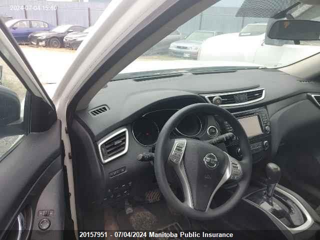 2016 Nissan Rogue Sv VIN: 5N1AT2MV3GC816380 Lot: 20157951