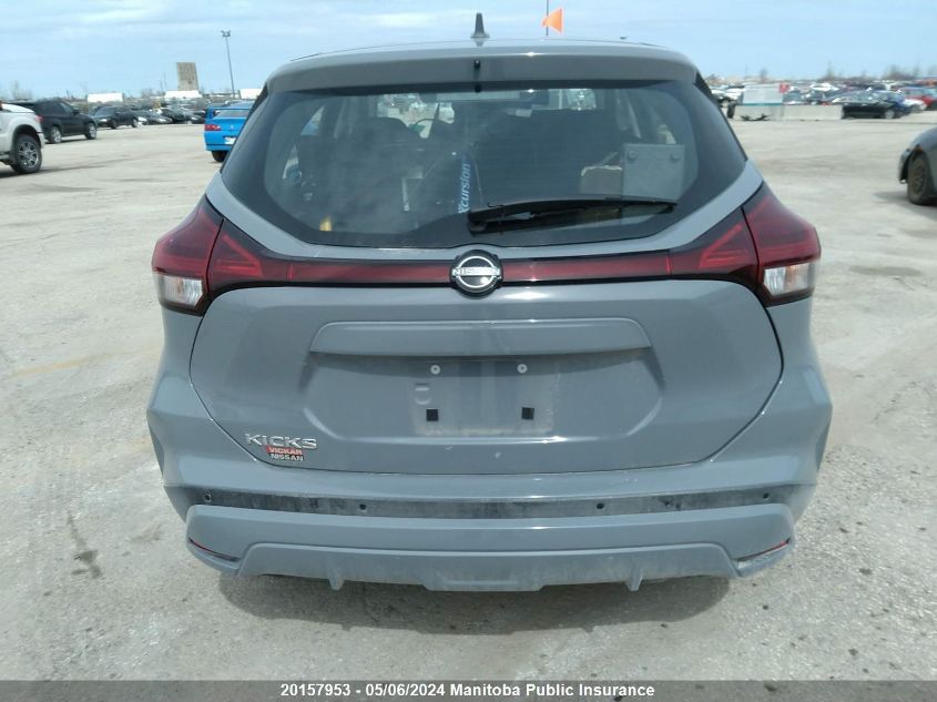 2023 Nissan Kicks Sr VIN: 3N1CP5BV0PL574774 Lot: 20157953