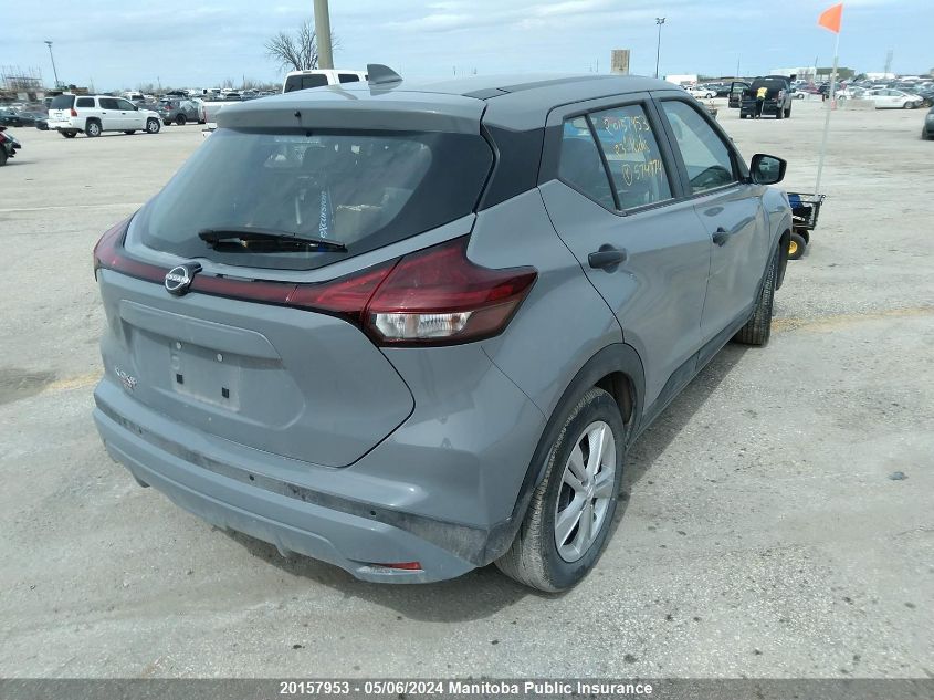 2023 Nissan Kicks Sr VIN: 3N1CP5BV0PL574774 Lot: 20157953