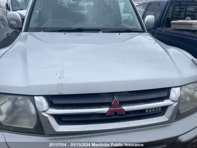 2001 Mitsubishi Pajero VIN: V75W0012196 Lot: 20157954