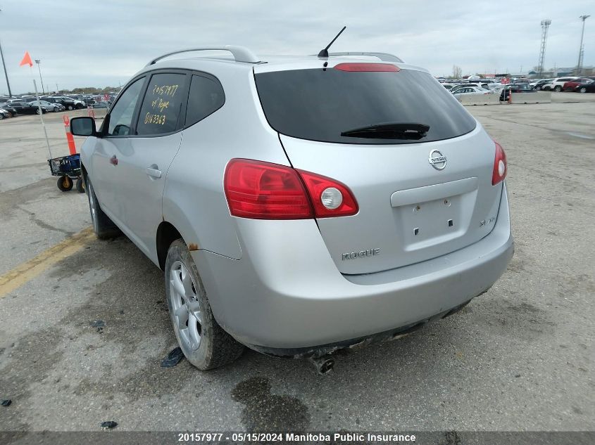 2009 Nissan Rogue Sl VIN: JN8AS58V19W163363 Lot: 20157977