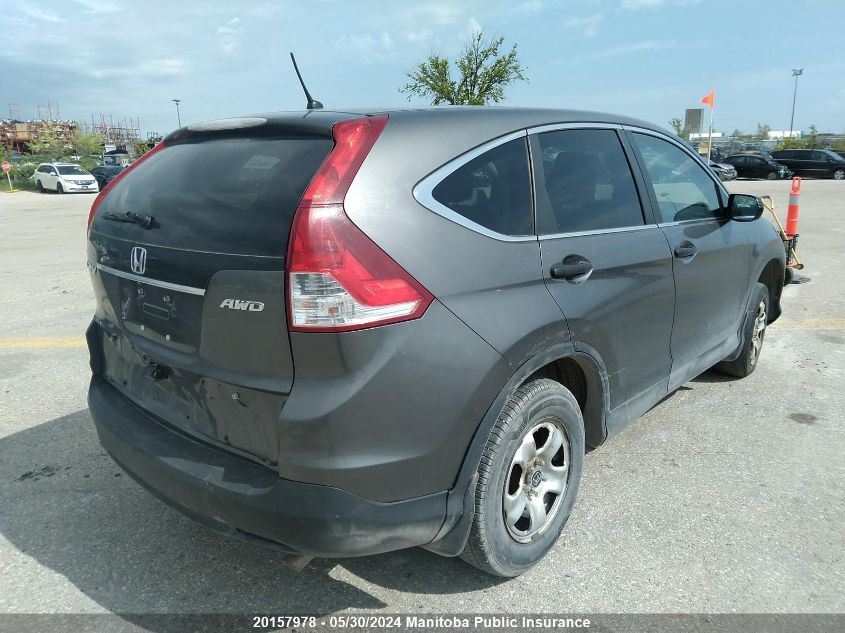 2014 Honda Cr-V Lx VIN: 2HKRM4H38EH122519 Lot: 20157978