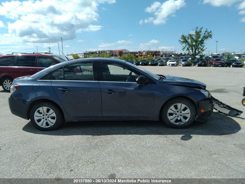 2014 Chevrolet Cruze Lt Turbo VIN: 1G1PC5SB5E7392627 Lot: 20157980