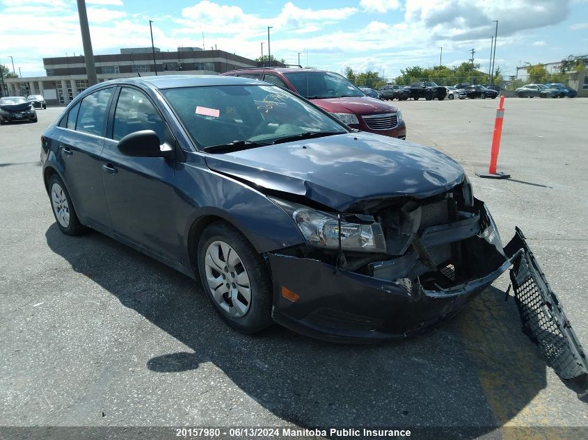 2014 Chevrolet Cruze Lt Turbo VIN: 1G1PC5SB5E7392627 Lot: 20157980