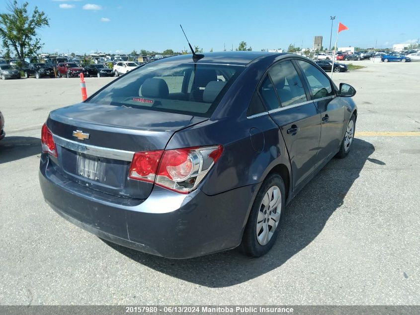 2014 Chevrolet Cruze Lt Turbo VIN: 1G1PC5SB5E7392627 Lot: 20157980