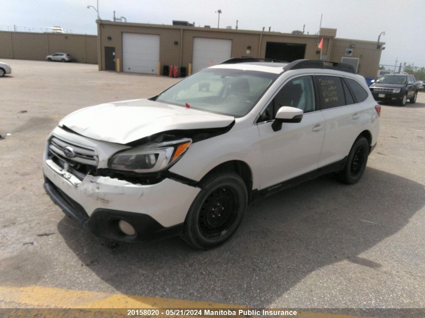 2015 Subaru Outback 2.5I Limited VIN: 4S4BSCLC4F3205480 Lot: 20158020