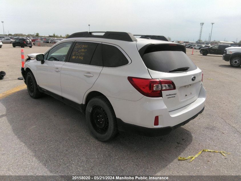 2015 Subaru Outback 2.5I Limited VIN: 4S4BSCLC4F3205480 Lot: 20158020