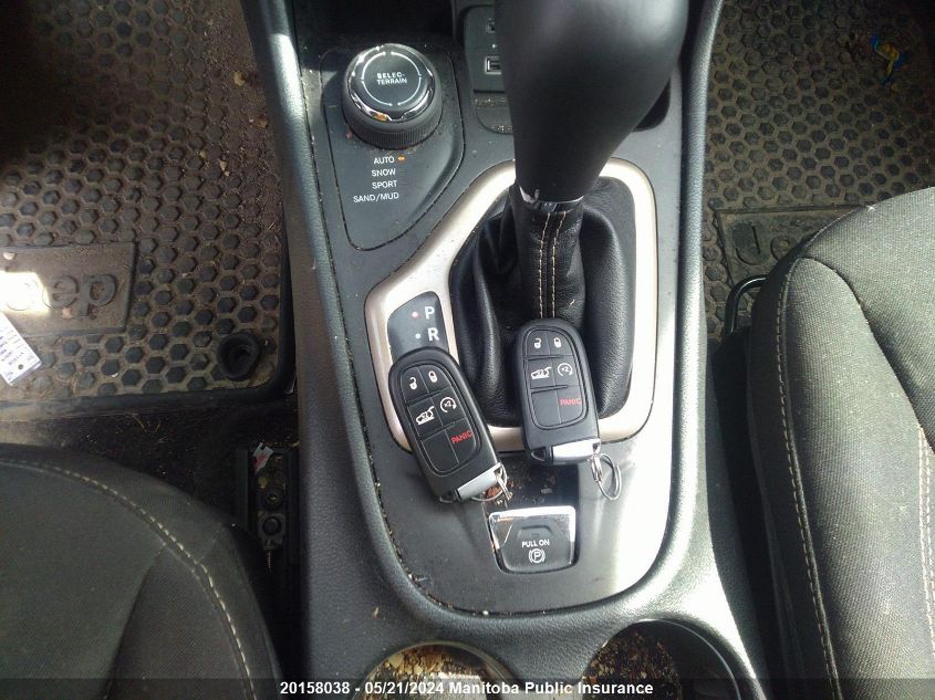 2017 Jeep Cherokee North VIN: 1C4PJMCB3HD215487 Lot: 20158038