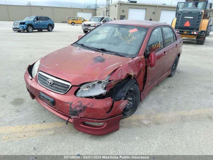 2005 Toyota Corolla S VIN: 2T1BR32E55C905632 Lot: 20158039