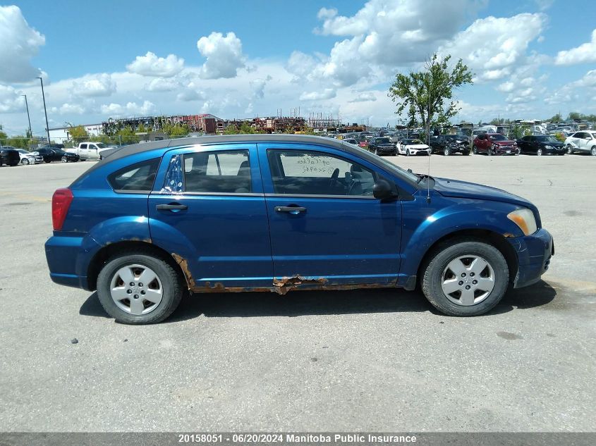 2009 Dodge Caliber Se VIN: 1B3HB28C79D220962 Lot: 20158051