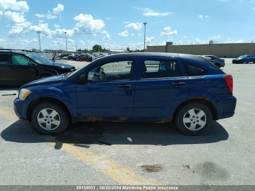 2009 Dodge Caliber Se VIN: 1B3HB28C79D220962 Lot: 20158051