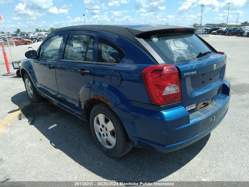 2009 Dodge Caliber Se VIN: 1B3HB28C79D220962 Lot: 20158051