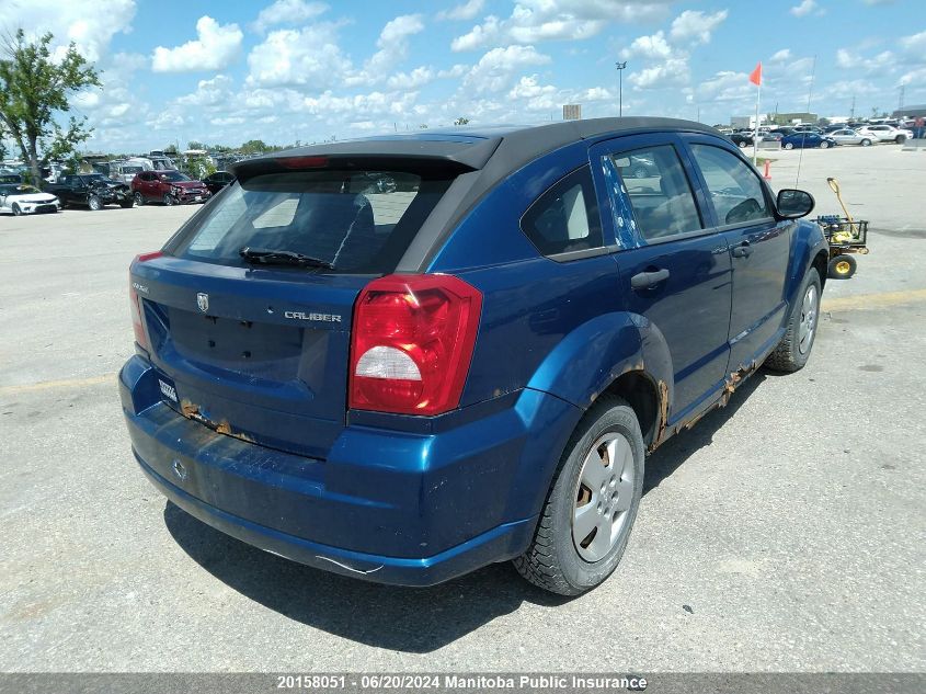 2009 Dodge Caliber Se VIN: 1B3HB28C79D220962 Lot: 20158051