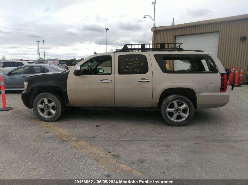 2007 Chevrolet Suburban 1500 Ltz VIN: 1GNFK16337J320680 Lot: 20158052