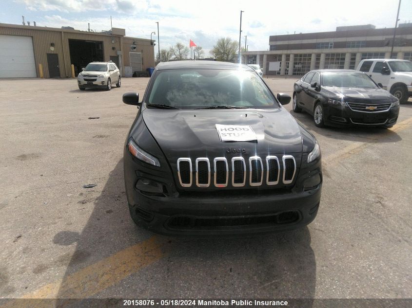 2015 Jeep Cherokee Sport VIN: 1C4PJMAS7FW624208 Lot: 20158076