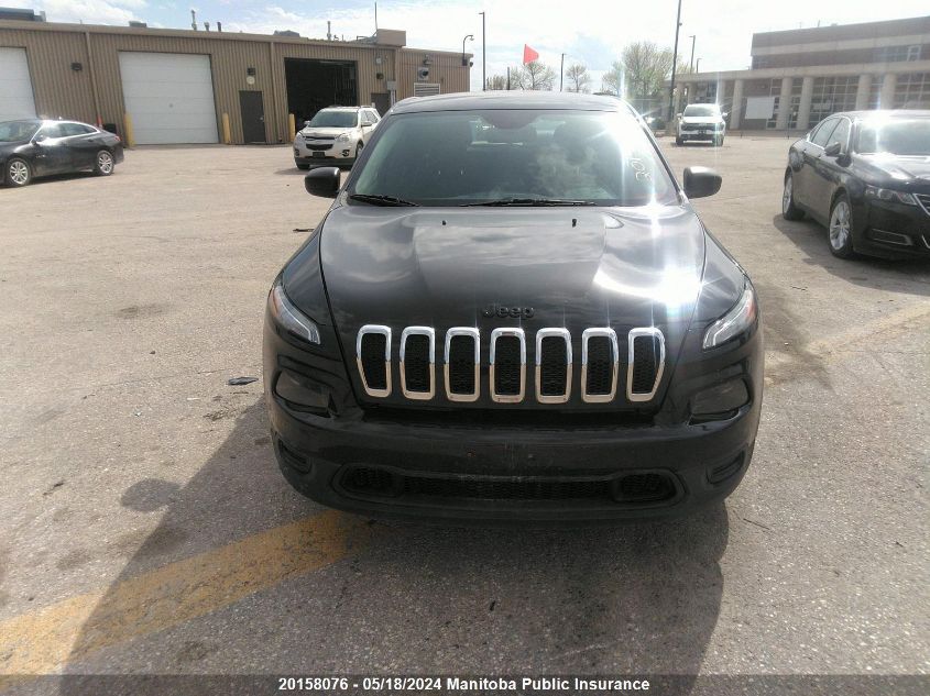 2015 Jeep Cherokee Sport VIN: 1C4PJMAS7FW624208 Lot: 20158076