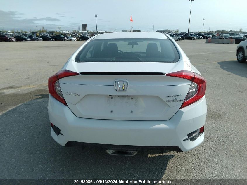 2019 Honda Civic Sport VIN: 2HGFC2F82KH015920 Lot: 20158085
