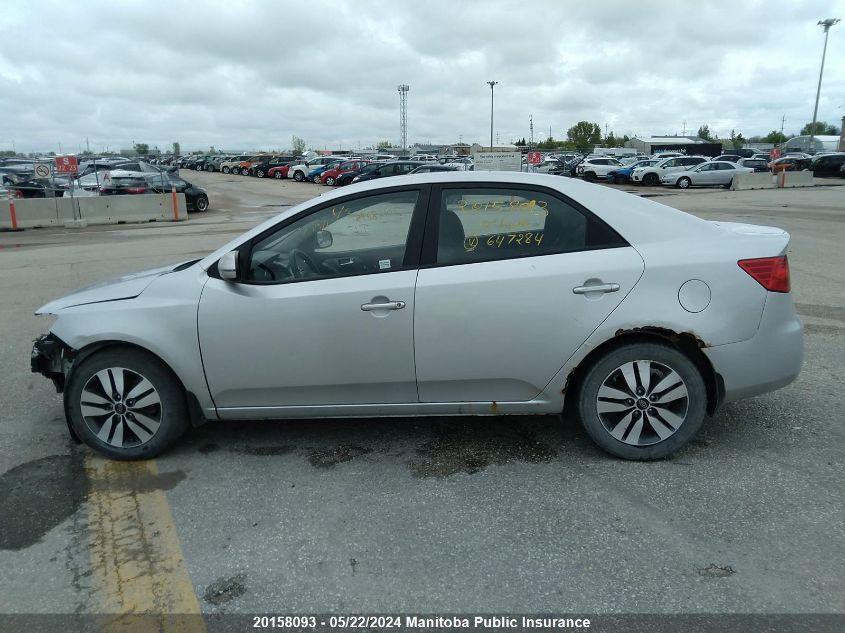 2013 Kia Forte Ex VIN: KNAFU4A22D5647284 Lot: 20158093