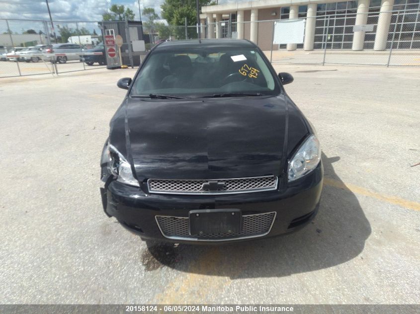 2012 Chevrolet Impala Lt V6 VIN: 2G1WB5E3XC1298739 Lot: 20158124