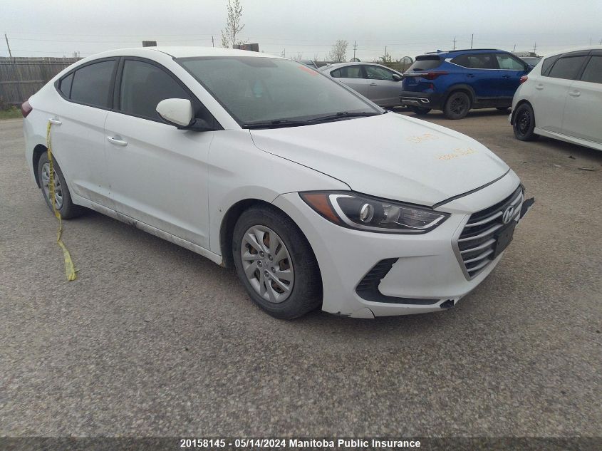 2017 Hyundai Elantra Le VIN: 5NPD74LF6HH044927 Lot: 20158145