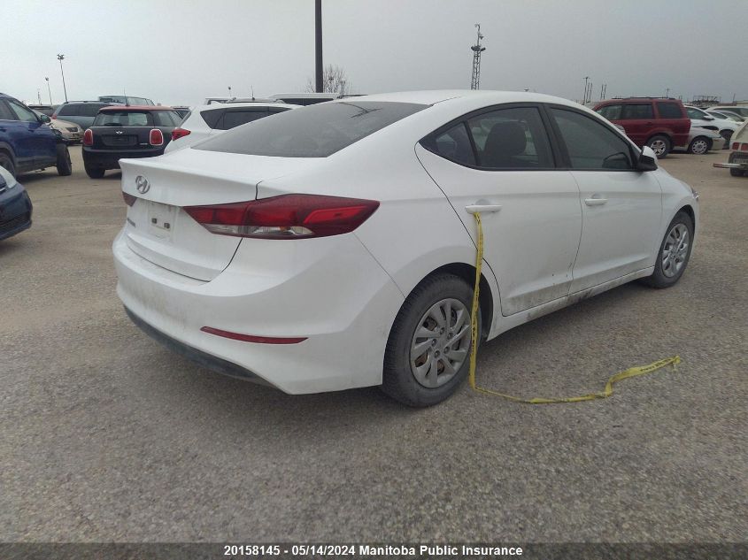 2017 Hyundai Elantra Le VIN: 5NPD74LF6HH044927 Lot: 20158145