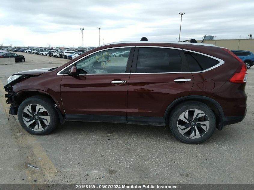 2016 Honda Cr-V Touring VIN: 5J6RM4H95GL801967 Lot: 20158155