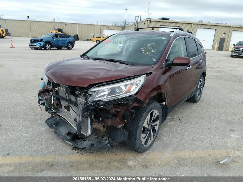 2016 Honda Cr-V Touring VIN: 5J6RM4H95GL801967 Lot: 20158155