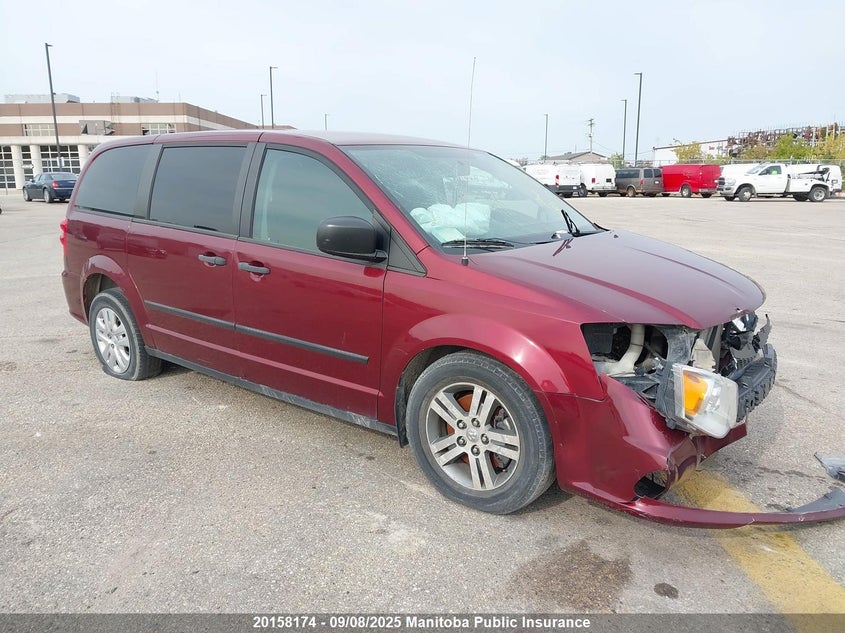 2C4RDGBG2HR742318 2017 Dodge Grand Caravan Se auction photo 1