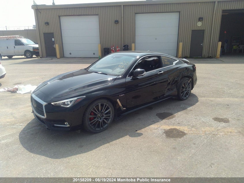 2017 Infiniti Q60 Red Sport 400 VIN: JN1FV7ELXHM701434 Lot: 20158209