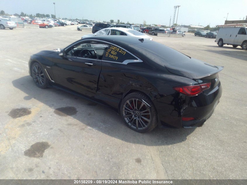 2017 Infiniti Q60 Red Sport 400 VIN: JN1FV7ELXHM701434 Lot: 20158209