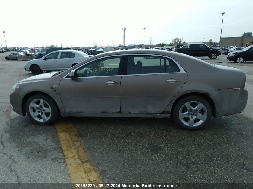 2008 Chevrolet Malibu Lt VIN: 1G1ZH57BX8F251596 Lot: 20158229