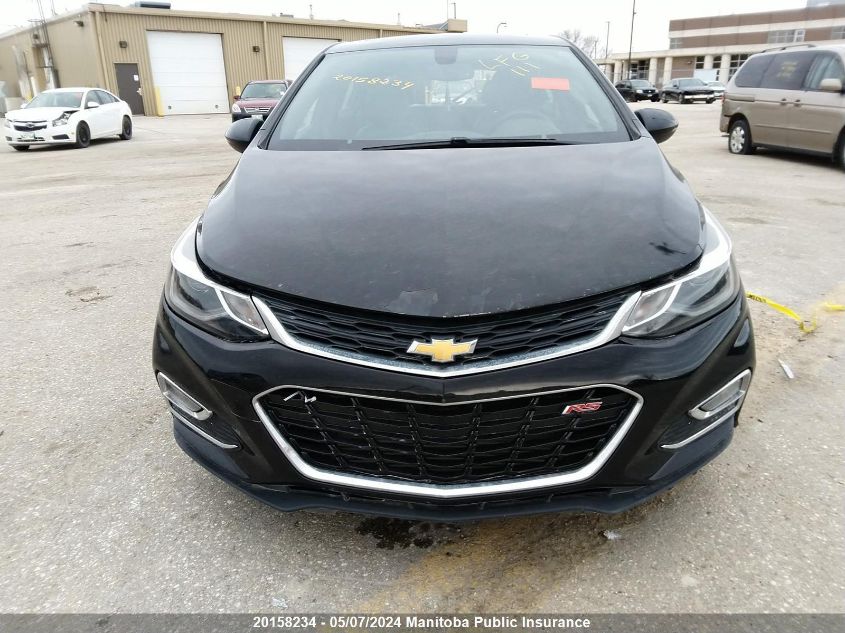 2017 Chevrolet Cruze Premier VIN: 3G1BF6SM1HS536026 Lot: 20158234