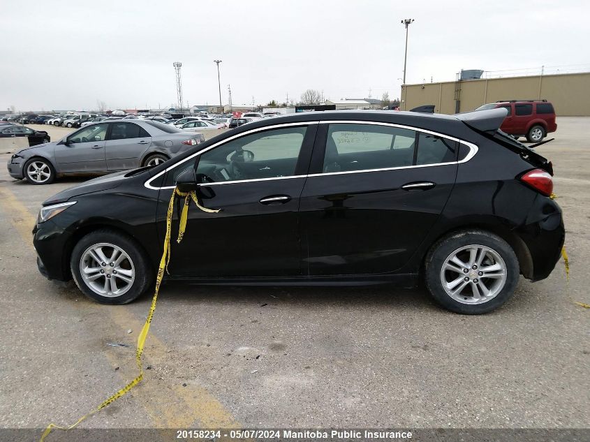 2017 Chevrolet Cruze Premier VIN: 3G1BF6SM1HS536026 Lot: 20158234