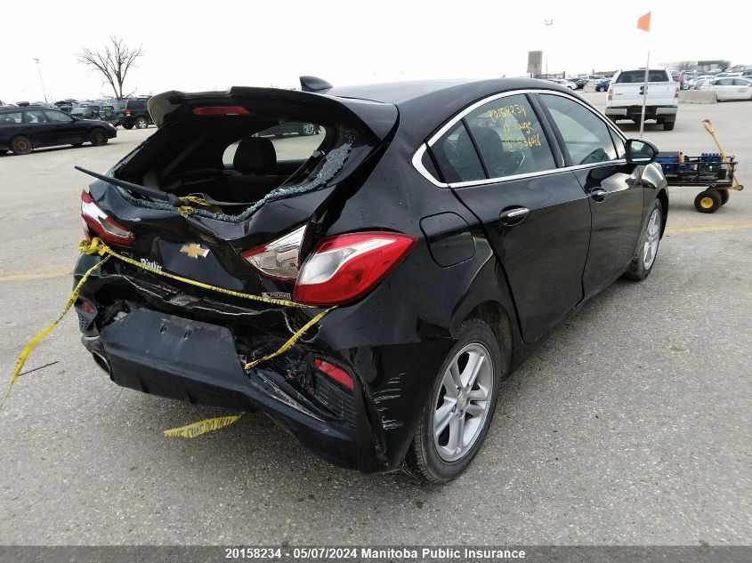 2017 Chevrolet Cruze Premier VIN: 3G1BF6SM1HS536026 Lot: 20158234