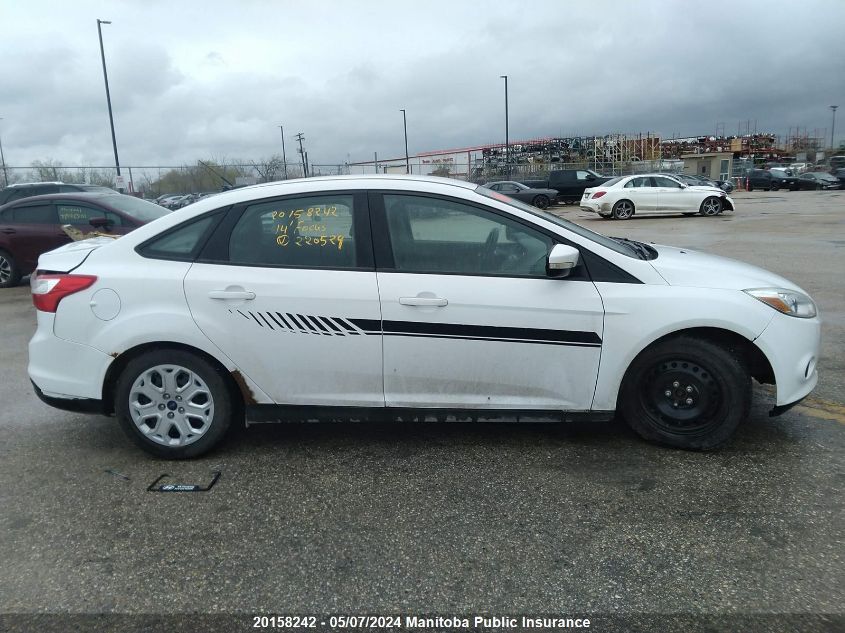 2014 Ford Focus S VIN: 1FADP3F29EL220529 Lot: 20158242